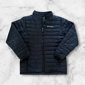 Columbia Black Puffer Jacket - Kids